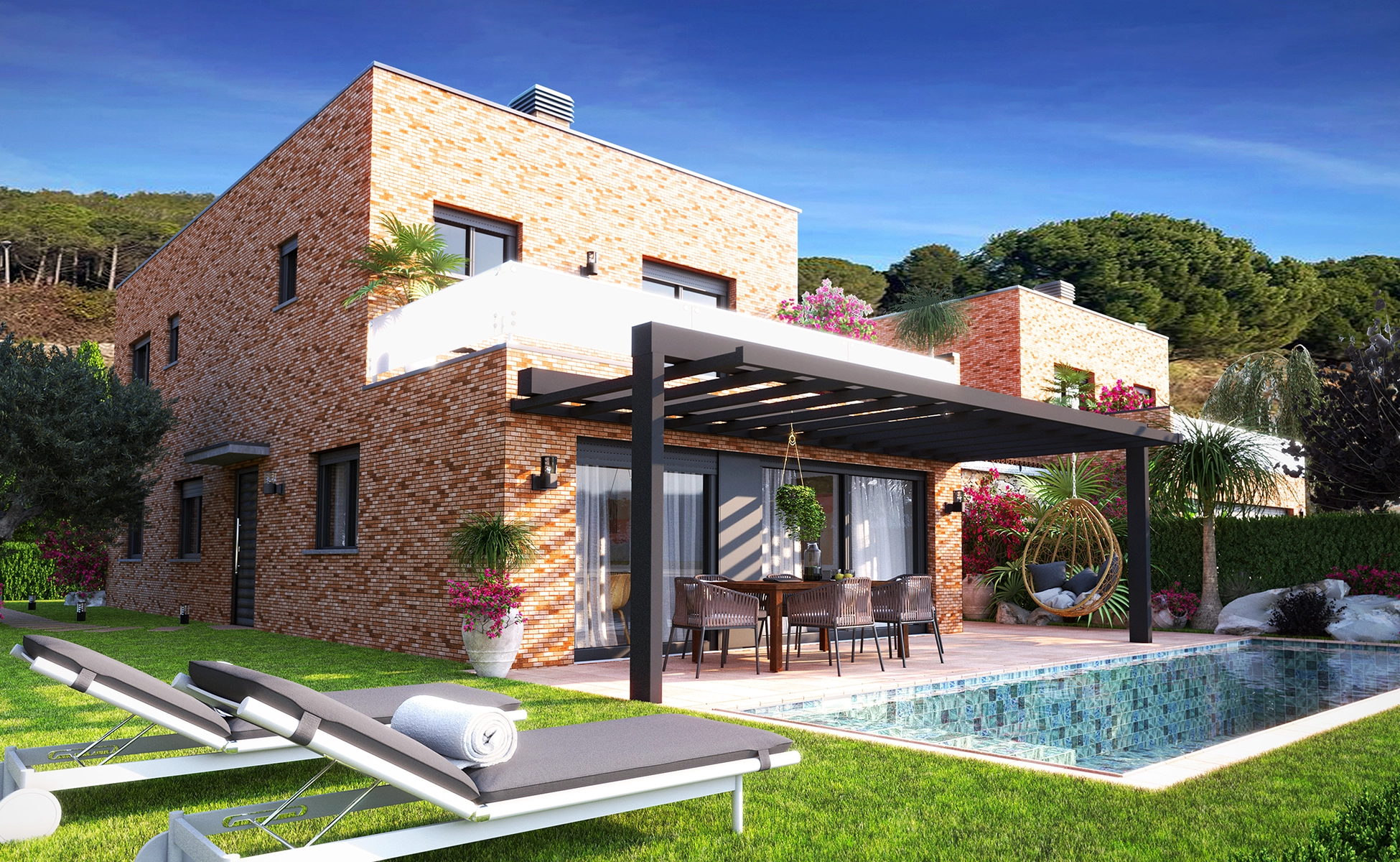 Begues-Can-Parellada-exterior-jardin-